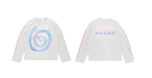 Dazed long sleeve boxy tee - pre order