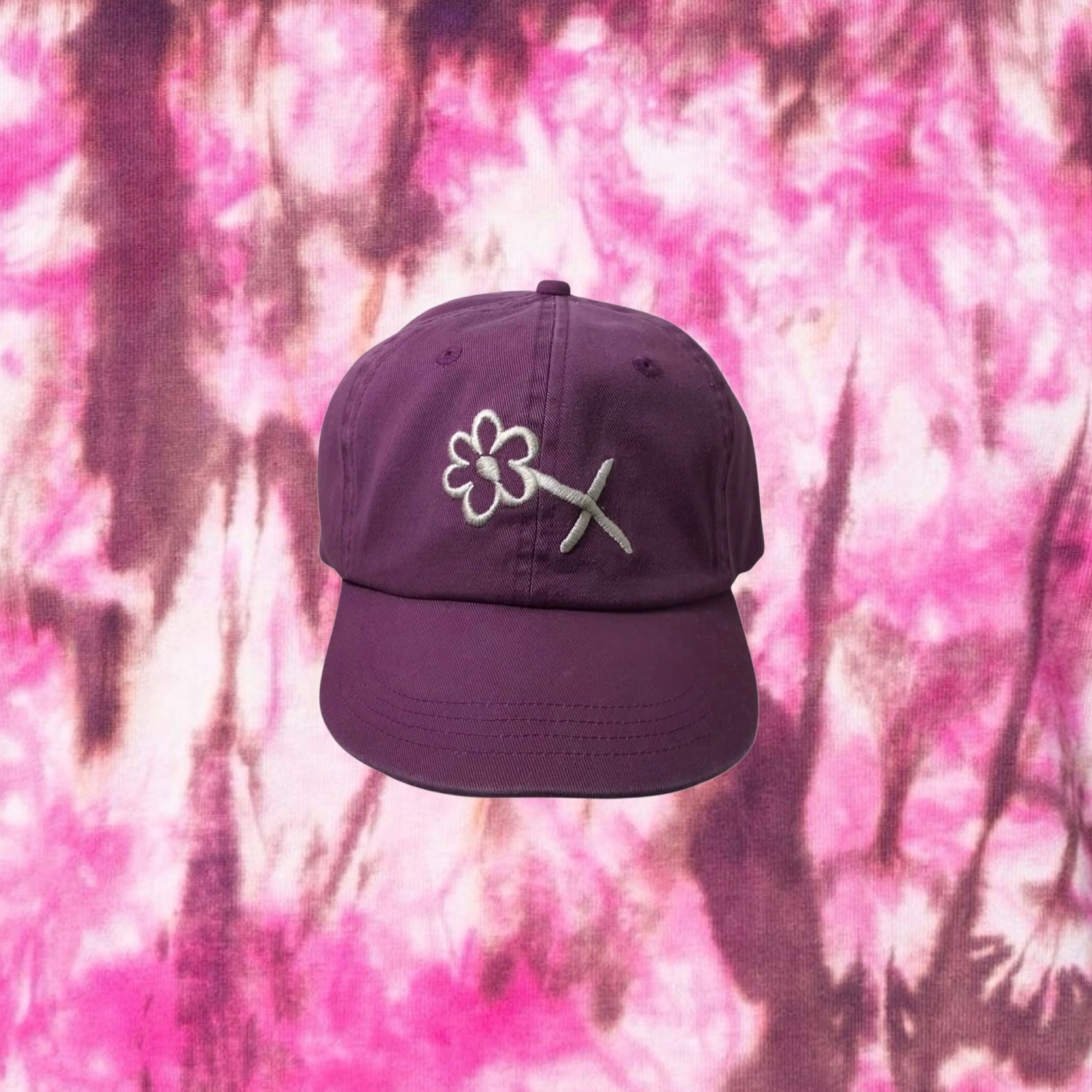 Plum Aligned Cap