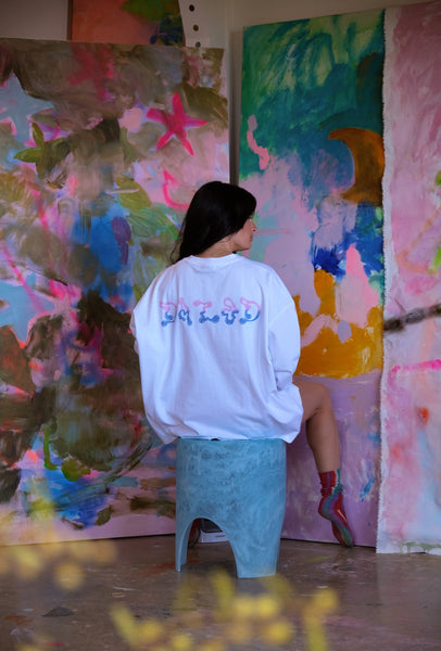 Dazed long sleeve boxy tee