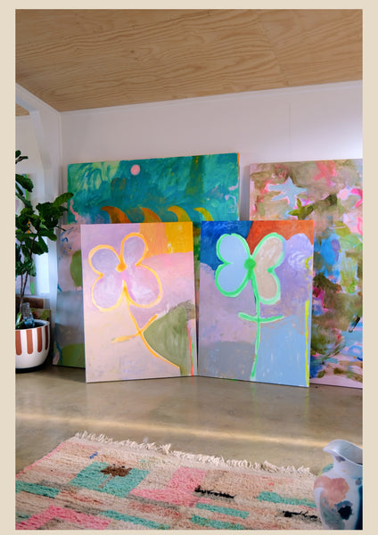 Wallflower i  - limited edition print