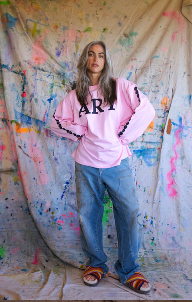 ART long sleeve - pink