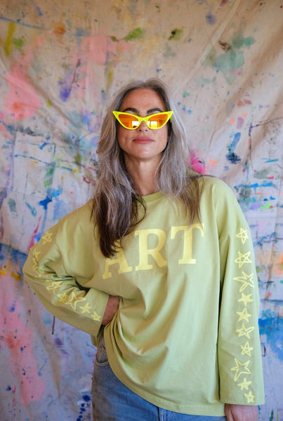 ART long sleeve - wasabi