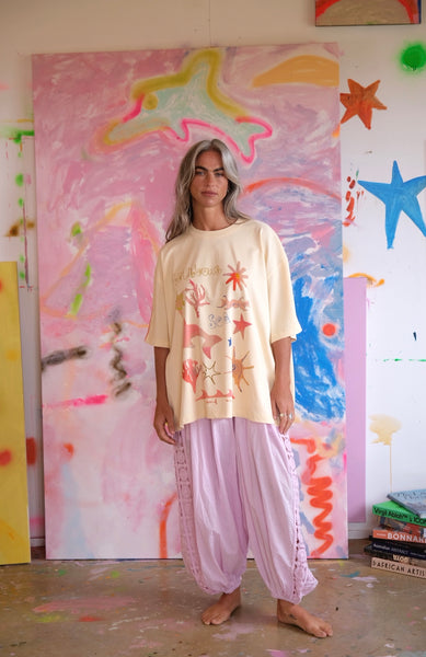 Rainbow boxy tee