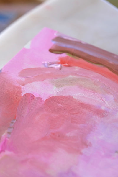 Stupid things and mood rings - original painting