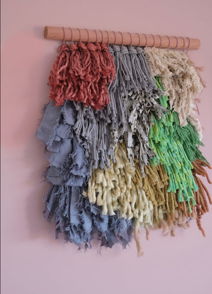 Little ghoul - woven wall hanging