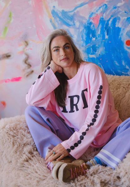 ART long sleeve - pink