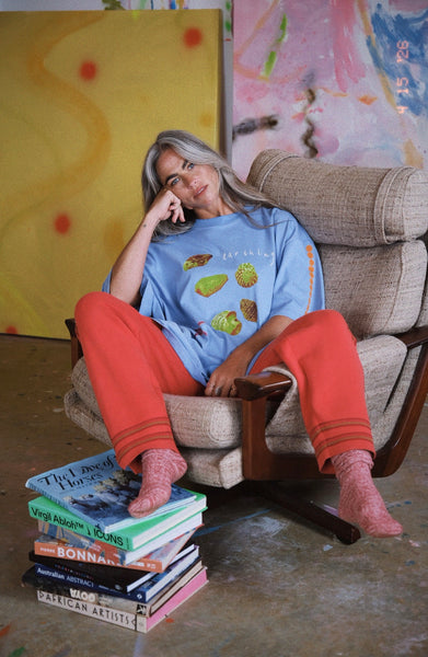 Ocean Earthling boxy tee