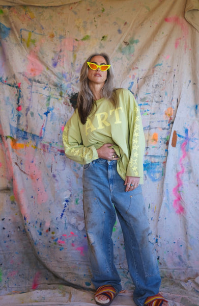ART long sleeve - wasabi