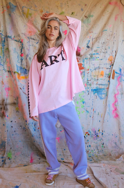 ART long sleeve - pink