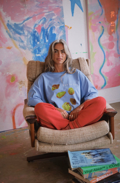 Ocean Earthling boxy tee