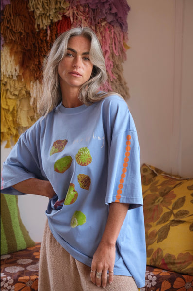 Ocean Earthling boxy tee