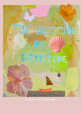 Poster sale -a3 - gratitude