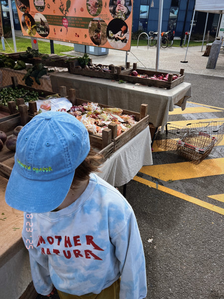 Kids rainbow chaser cap