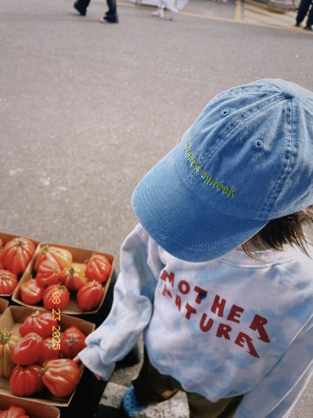 Kids rainbow chaser cap