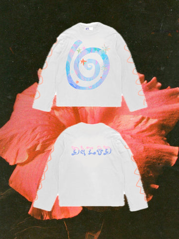Dazed long sleeve boxy tee - pre order