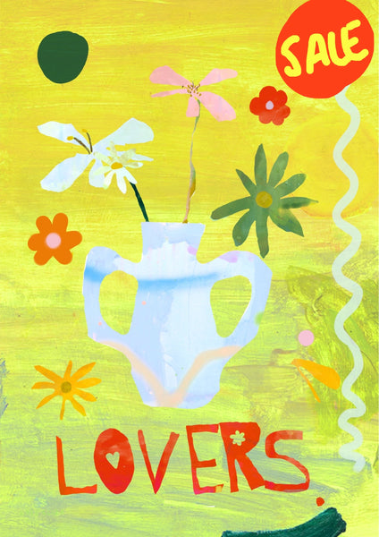 Poster sale -a3 - green lovers