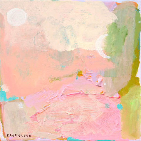 Happy harmony 50x50 framed