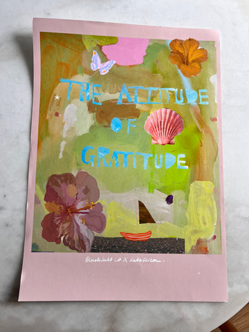 Poster sale - a 2- gratitude