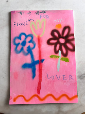 Poster sale - a2- flowers for my lover