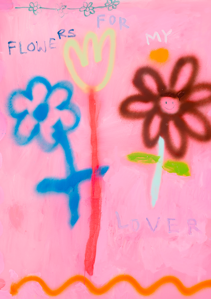 Flowers for my lover - original painting